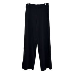 Kira Grace Black Wide Leg High Rise Pull-On Pants Size Large